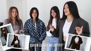 Mis hermanas eligen mis outfits y yo adiviné quién lo escogió