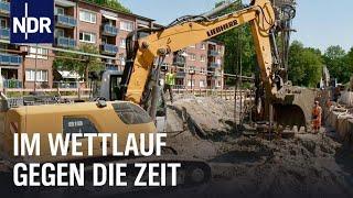 Baustellen in der Stauhauptstadt Hamburg | Die Nordreportage | NDR Doku