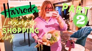 LONDON LUXURY SHOPPING AT HARRODS  | PART 2 Gucci gave me flowers!