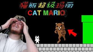 i raged so hard i almost PASSED OUT | CAT MARIO