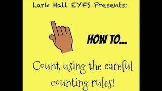 How to count using the careful counting rules!