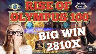  PLAYER HITS RISE OF OLYMPUS 100 SLOT BIG WIN  PLAY'N GO