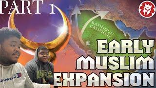 (Twins React) to Early Muslim Expansion - Khalid, Yarmouk, al-Qadisiyyah Documentary PART 1 REACTION