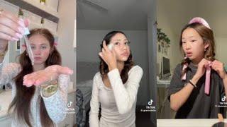 School morning vlog + grwm part 2 | TikTok compilation