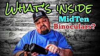 What’s inside these MidTen Binoculars? (️Disassembly ￼and how they work)