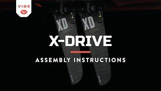 Vibe Kayaks Shearwater 125  Tutorial — How to Assemble & Install the X-Drive Foot Pedal System