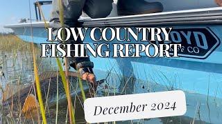 Low Country Fishing Report for December