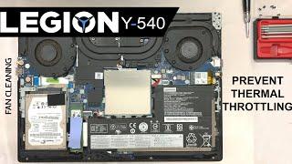 Lenovo Legion Y-540 Fan Cleaning Tutorial