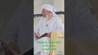 Maulana Salahuddin Saifi Sahab Naqshbandi Agar Tumhen Allah ka Mahbub banna hai