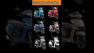 All New TVS Jupiter 110 CC Colors - Price starts from 79,000