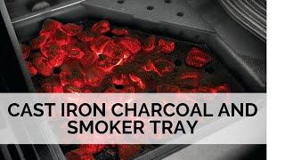 Napoleon Cast Iron Charcoal & Smoker Tray