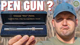 THE PEN GUN  (Gimmick Or Legitimate???)