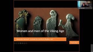 'Women and men of the Viking Age'  - an inaugural lecture from Professor Alex Sanmark 16 Sept 2021