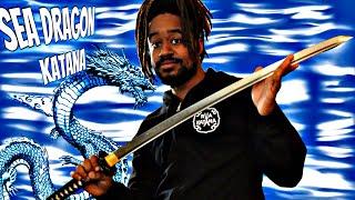 Unboxing A T10 Sea Dragon KATANA From RVA KATANA!! #katana #unboxing #martialarts