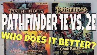 Pathfinder 1E versus 2E