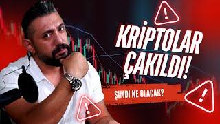 #Bitcoin Analiz - Kriptolar Cakildi! Simdi Ne Olacak? Btc Teknik Analiz Forex