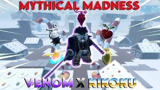 [GPO] MYTHICAL MADNESS PART 3?!!?! VENOM X KIKOKU THIS FRUIT IS RIDICULOUS