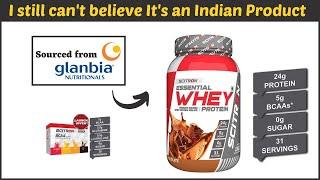 I still can't believe these are Indian Products. SCITRON Whey Protein & BCAA Review.