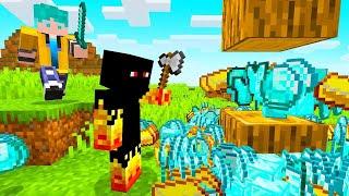 HUNTER vs RUNNER TREE BREAKER OP IN MINECRAFT