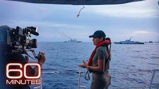 60 Minutes witnesses international incident in the South China Sea