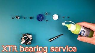 Full service SPD bearing overhaul - Shimano XTR PD-M9100/9120