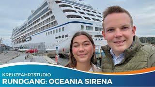 Klein & Fein: Rundgang an Bord der Oceania Sirena mit Charleen & Fabian