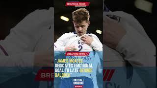 James McAtee Dedicates Emotional Goal to Late George Baldock#FootballUnbound #FootballUpdates