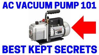 How To Properly Use A Car AC Vacuum Pump