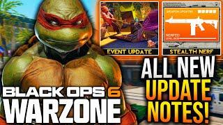 WARZONE: New SURPRISE UPDATE PATCH NOTES! 150 PLAYER COUNT UPDATE, TMNT EVENT, & More! (BO6 Update)