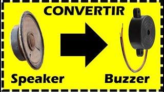 CONVIERTE CUALQUIER CORNETA EN BUZZER | CIRCUITO CON  BUZZER SIMPLE