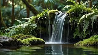 moaning sounds | Relaxing piano music & the sound of river water brings calm, body and soul - sleep
