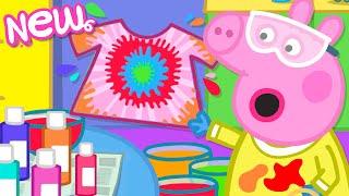 Peppa Pig Tales  Peppa's Tie Dye T-Shirts!  BRAND NEW Peppa Pig Episodes