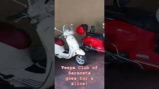 Vespa Club of Sarasota goes for Pizza