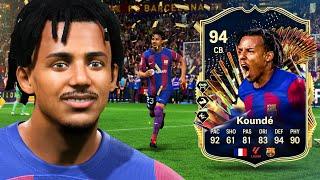94 TOTS SBC Kounde.. Is his height an ISSUE?  FC 24 Player Review