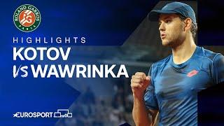 Pavel Kotov vs Stan Wawrinka | Round 2 | French Open 2024 Highlights 