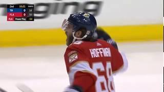 Mike Hoffman SCORES 1ST HATTRICK OF THE SEASON/Lightning vs Panthers/October 5 NHL Season 2019