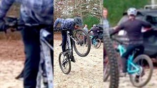  Man gets ROMANTIC with his Mountain Bike 