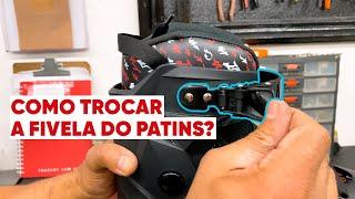 Como TROCAR A FIVELA (Presilha) do seu patins | TRAXART