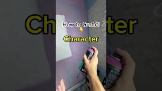 How to easy Graffiti Character  #graffitihowto