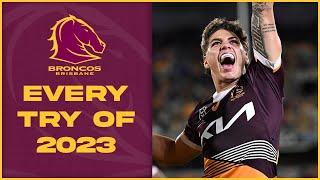 Every Brisbane Broncos try of the 2023 season | NRL