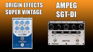 SVT In A Box - Ampeg SGT DI vs Origin Effects BassRig Super Vintage