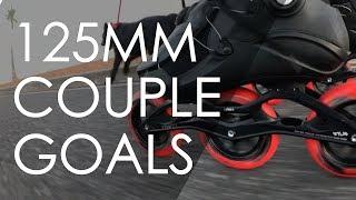 125MM INLINE SKATES COUPLE GOALS // VLOG 145