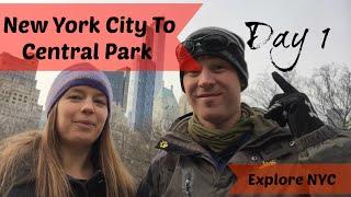 Explore New York City to Central Park Day 1 with the Divergent Travelers