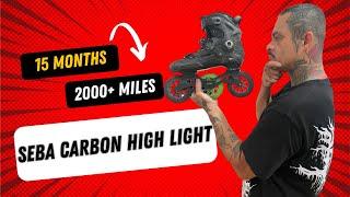 Seba Carbon High Light - 15 Months/2000+ Miles - My Final Thoughts - Knight Skate - San Bernardino