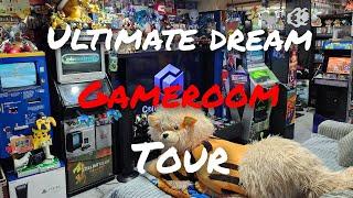 Ulitmate Dream Gameroom Tour | Console Collector