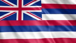 Hawaii Flag Waving | Hawaiian Flag Waving | Hawaii Flag Screen