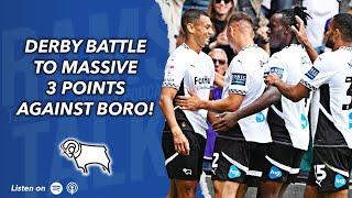 Derby Battle To HUGE 3 Points Against Boro!