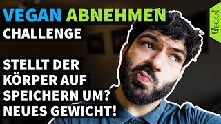 VEGAN ABNEHMEN CHALLENGE - Stellt der Körper um? | TheVeganOne