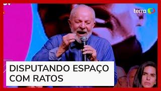 Lula chora ao lembrar de pobreza na infância: 'Disputando lugar com ratos'