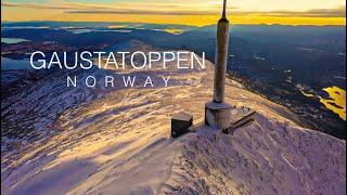 Gaustatoppen | Most beautiful mountain in Norway | Epic winter Norway |Hiking | Drone 4K